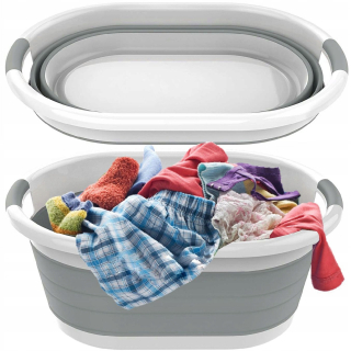 SKLADACÍ KOŠÍK NA PRÁDLO, SILIKÓNOVÁ MISKA